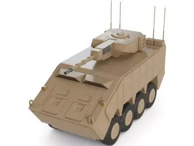 Military IFV Low-poly 3D model