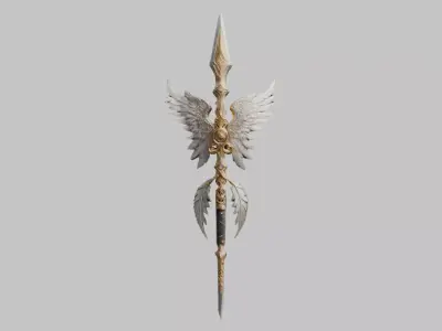 Ultra Realistic Angel Low-poly 3D model