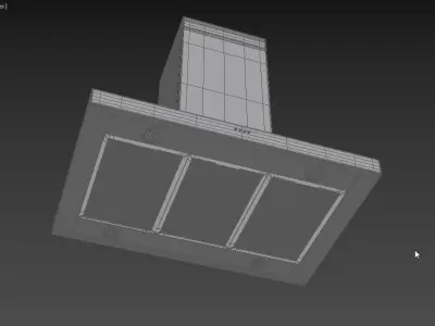 ILVE Island Range Hood ILIH900X 3D model