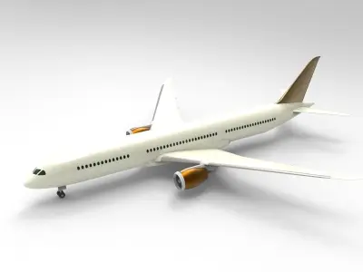 Boeing 787-9 3D model