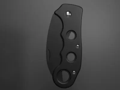  Karambit knife 3D model