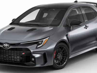 Toyota GR Corolla 2023 2 versions 3D model purchase
