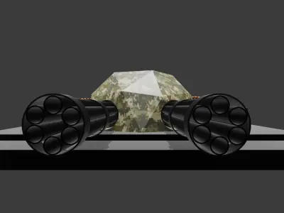 turel Low-poly 3D model