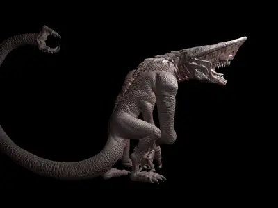 Monster Low-poly 3D model