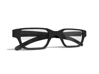 Eyeglasses 3D model Free low-poly 3D model