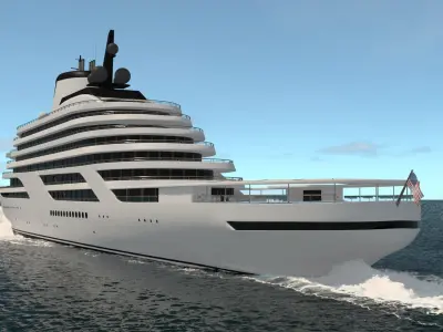 Ontario Yacht Dynamic Simulation 3D model