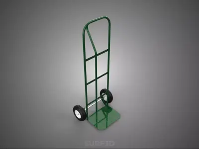 PHANDLE GRIP TROLLEY CART HAND TRUCK DOLLY BAG SACK BARROW BOX 2 3D model