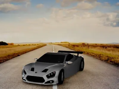 ZENVO ST1 Free 3D model