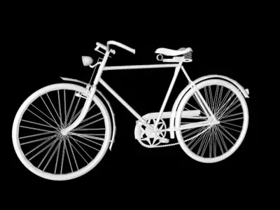 bicycle vintage Free 3D model