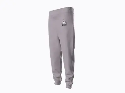 Sweatpants Low-poly 3D model