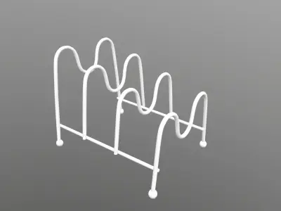 Commodity Shelf Storage Rack 3D model