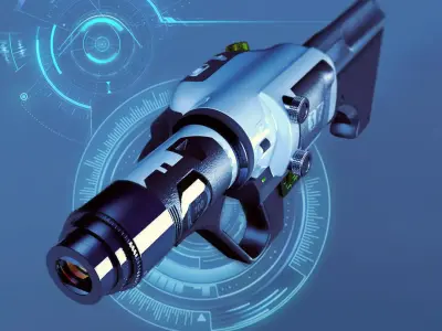 HANDYSHOOT Gun 3D model