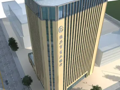 Office Building 3D model 249