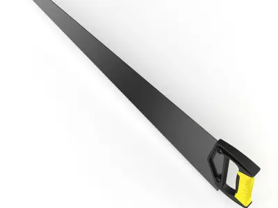 Hand Saw 26 Inches 3D model