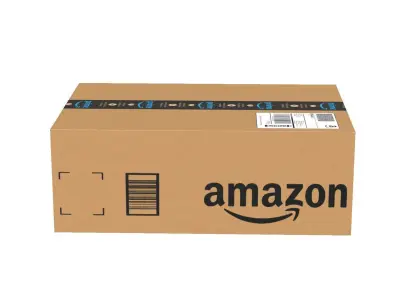 Amazon Box 1K PBR 11 Low-poly 3D model