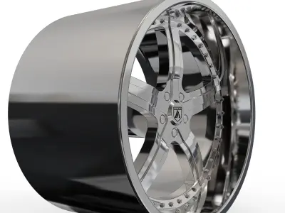 ASANTI AF156 WHEEL 3D MODEL 3D model