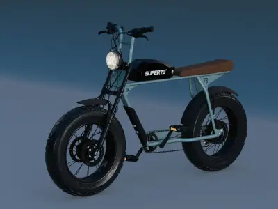 SUPER73-S2 electric bike 3D model