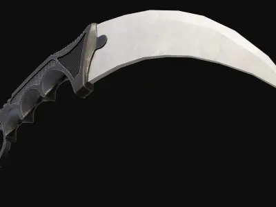 Karambit Game Ready Model Low-poly 3D model