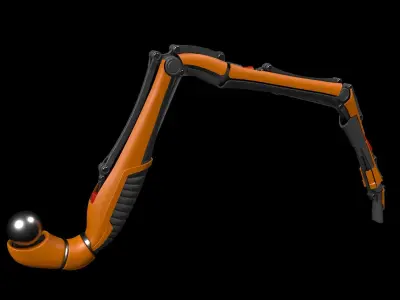 Robot Leg 3D model order