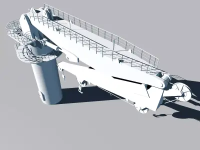 Knuckle Crane Free 3D model