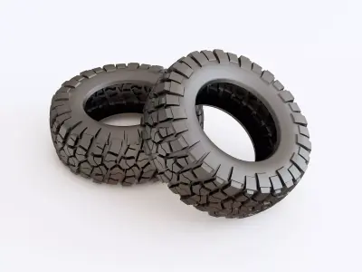  Tire 01 3D model