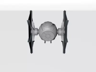 Star Wars Tie Fighter Free 3D model