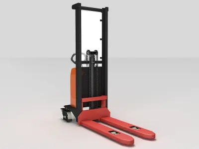 Electric Pallet Stacker 3D model