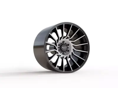 MOTO METAL MO807 WHEEL 3D MODEL 3D model
