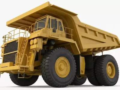 Mining Haul Truck 3D model