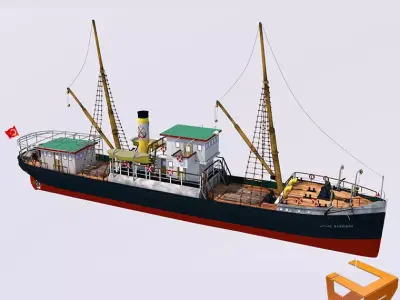 Bandirma vapuru 3D model
