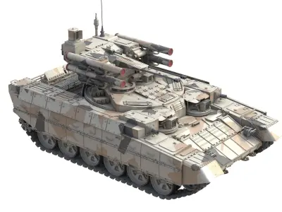 BMPT Terminator Low-poly 3D model