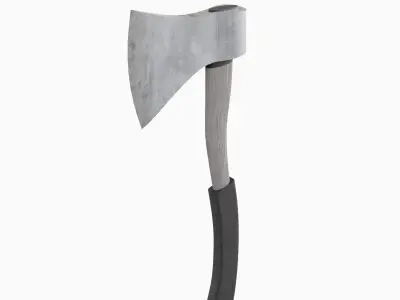 Camping Axe 03 3D model