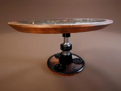 Coffee Table 4 Low-poly 3D model