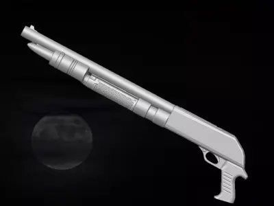 Vampire Hunter Accesory for Action Figures 3D print model