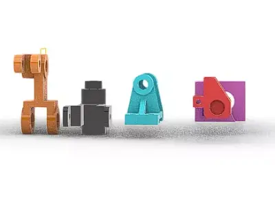 3D modeling of some basic exercises 3D model