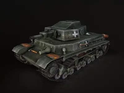 41M Turan 2 Low-poly 3D model