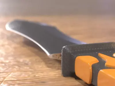 Knife Low-poly 3D model