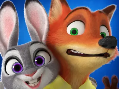 Judy and Nick 3D model