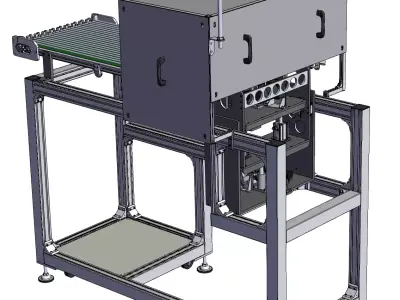 Loader and unloader 3D model