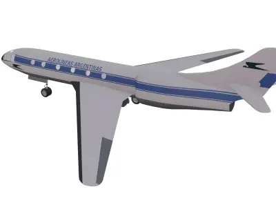 FMA IA 36 Condor Low-poly 3D model purchase