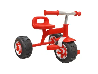 Tricycle toy 3D model