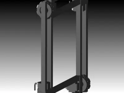 mobile robot base Free 3D model