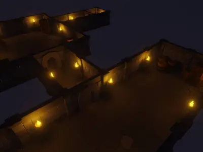 Castle 3D model