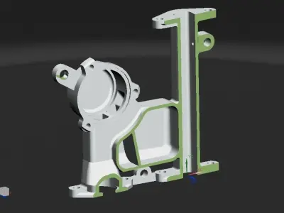 Automotive parts Free 3D model