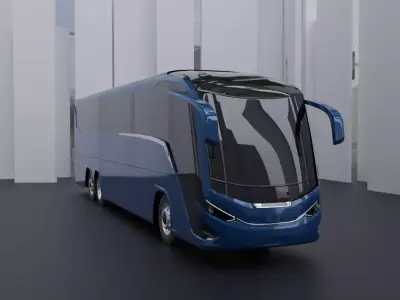 Marcopolo Paradiso G8 3D model