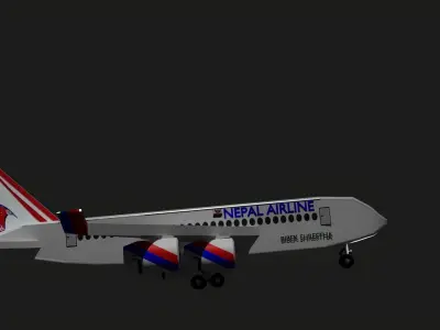 Aeroplane 3D model purchase