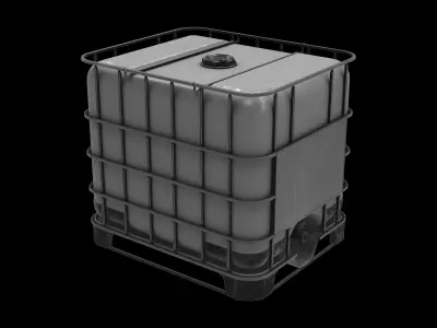 water tank 01 3D model