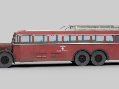 Vomag Omnibus 3D model