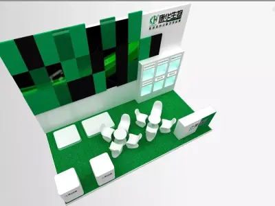 Exhibition - Area - 6X3-3DMAX2009-57 3D model