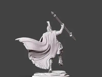 spartan vanguard III - 35mm scale 3D print model